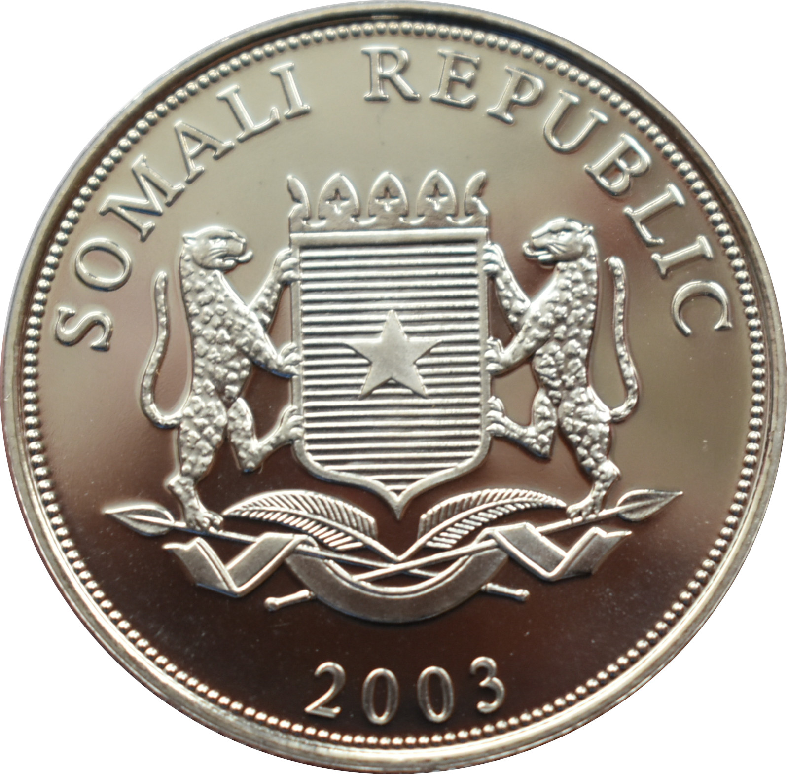 Somálsko 10 dolárov 2003