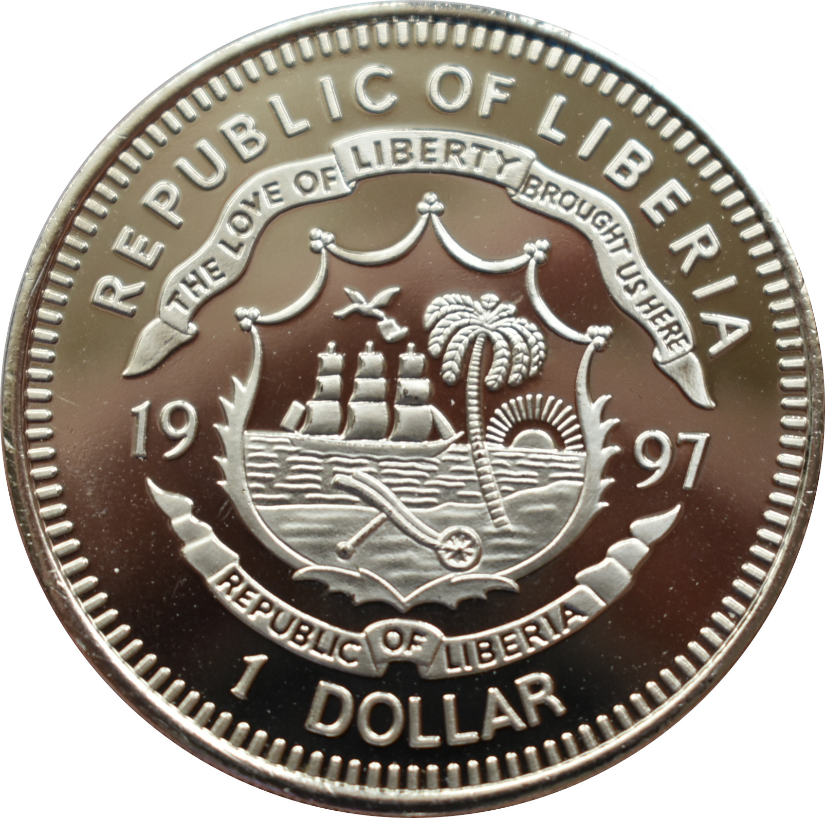 Libéria 1 Dollar 1997