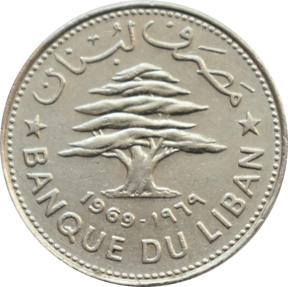 Libanon 50 Piastres 1968