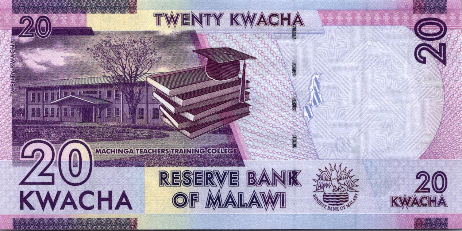 Malawi 20 Kwacha 2012