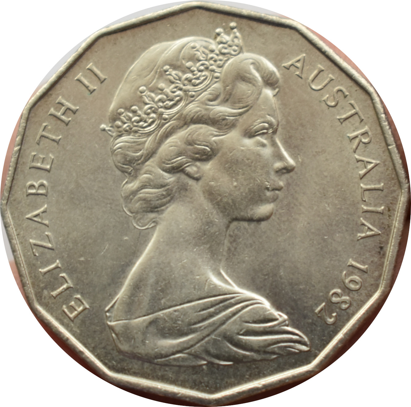 Austrália 50 Cents 1982