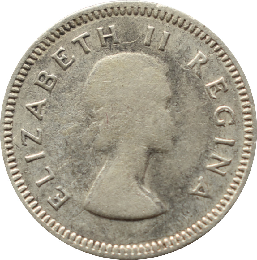 Južná Afrika 3 Pence 1953