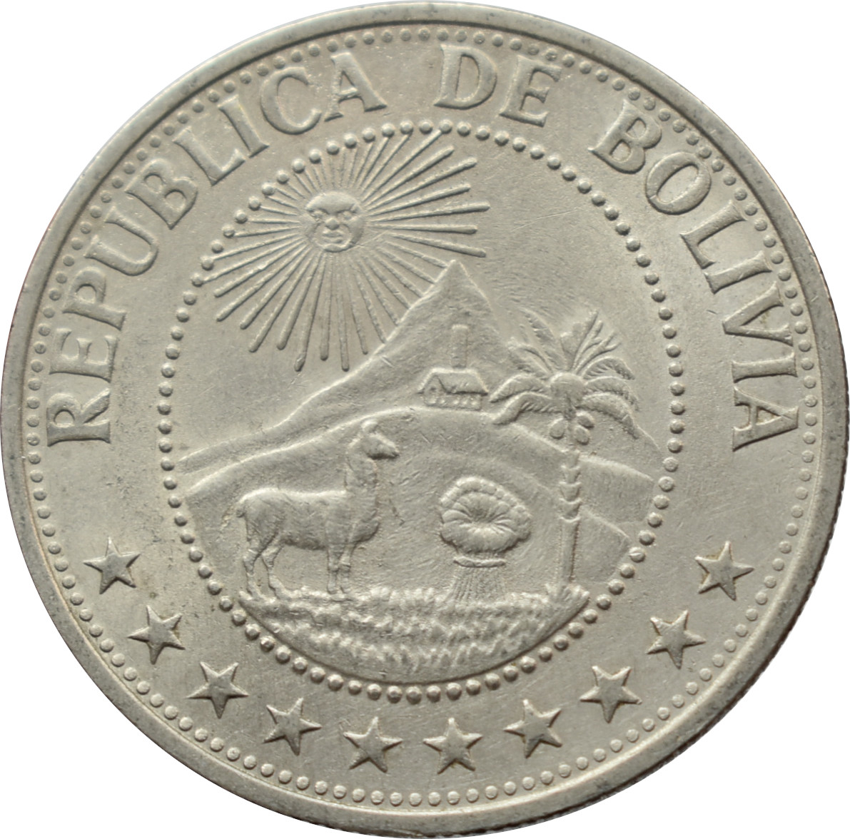 Bolívia 1 Peso 1968