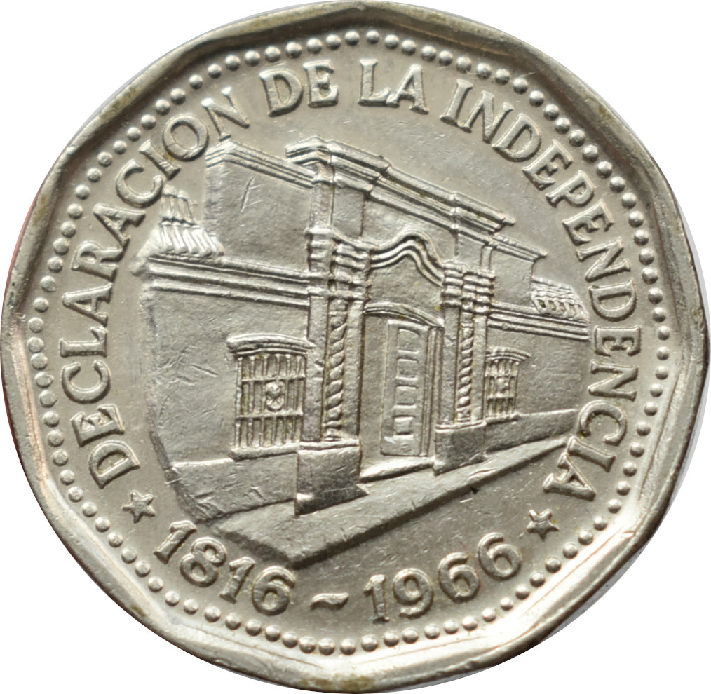 Argentína 10 Pesos 1966