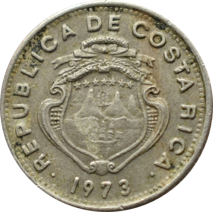 Kostarika 5 Centimos 1973