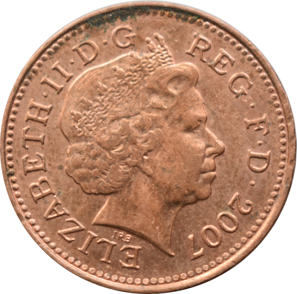 Anglicko 1 Penny 2007