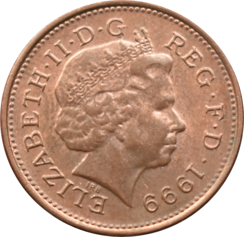 Anglicko 1 Penny 1999