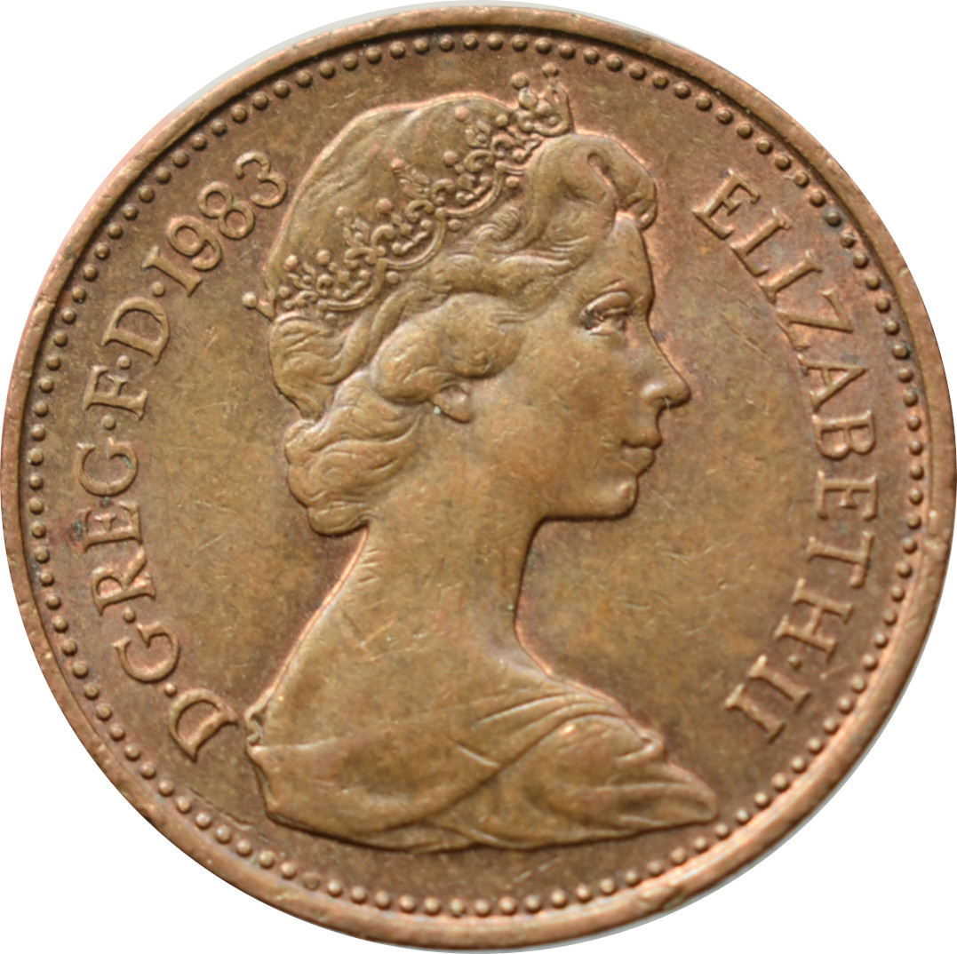 Anglicko 1 Penny 1983