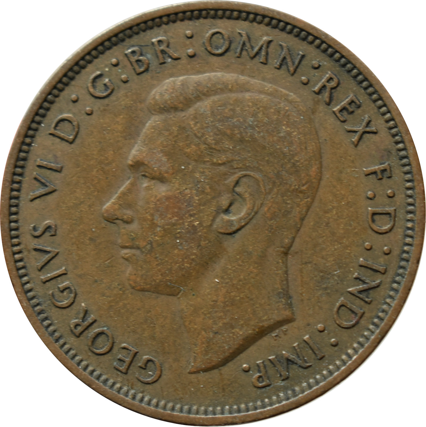 Anglicko 1 Penny 1938