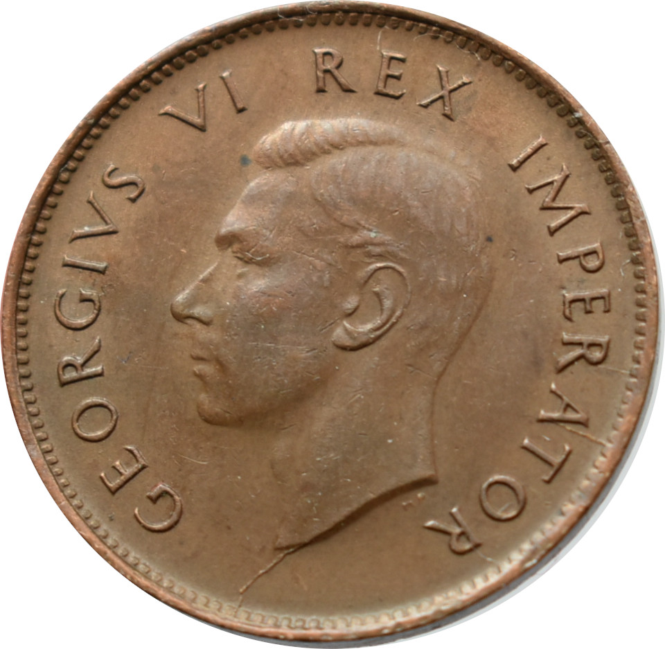 Južná Afrika 1/4 Penny 1942