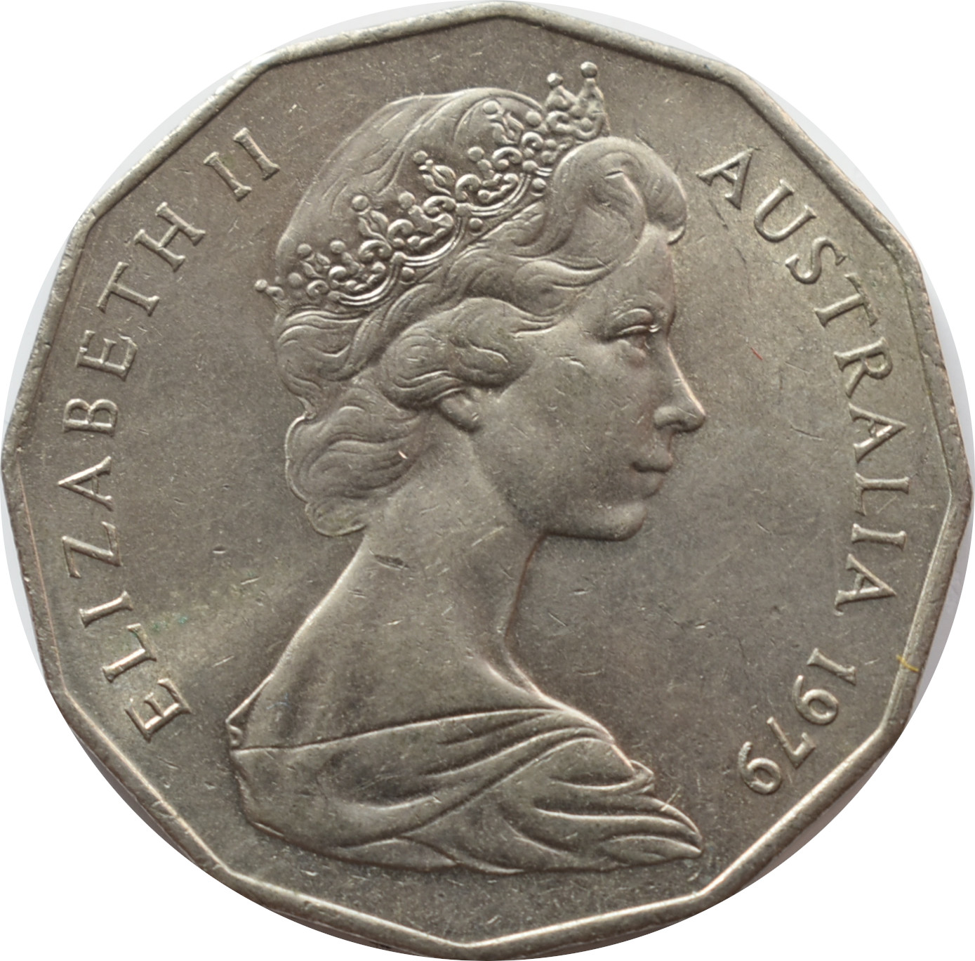 Austrália 50 Cents 1979