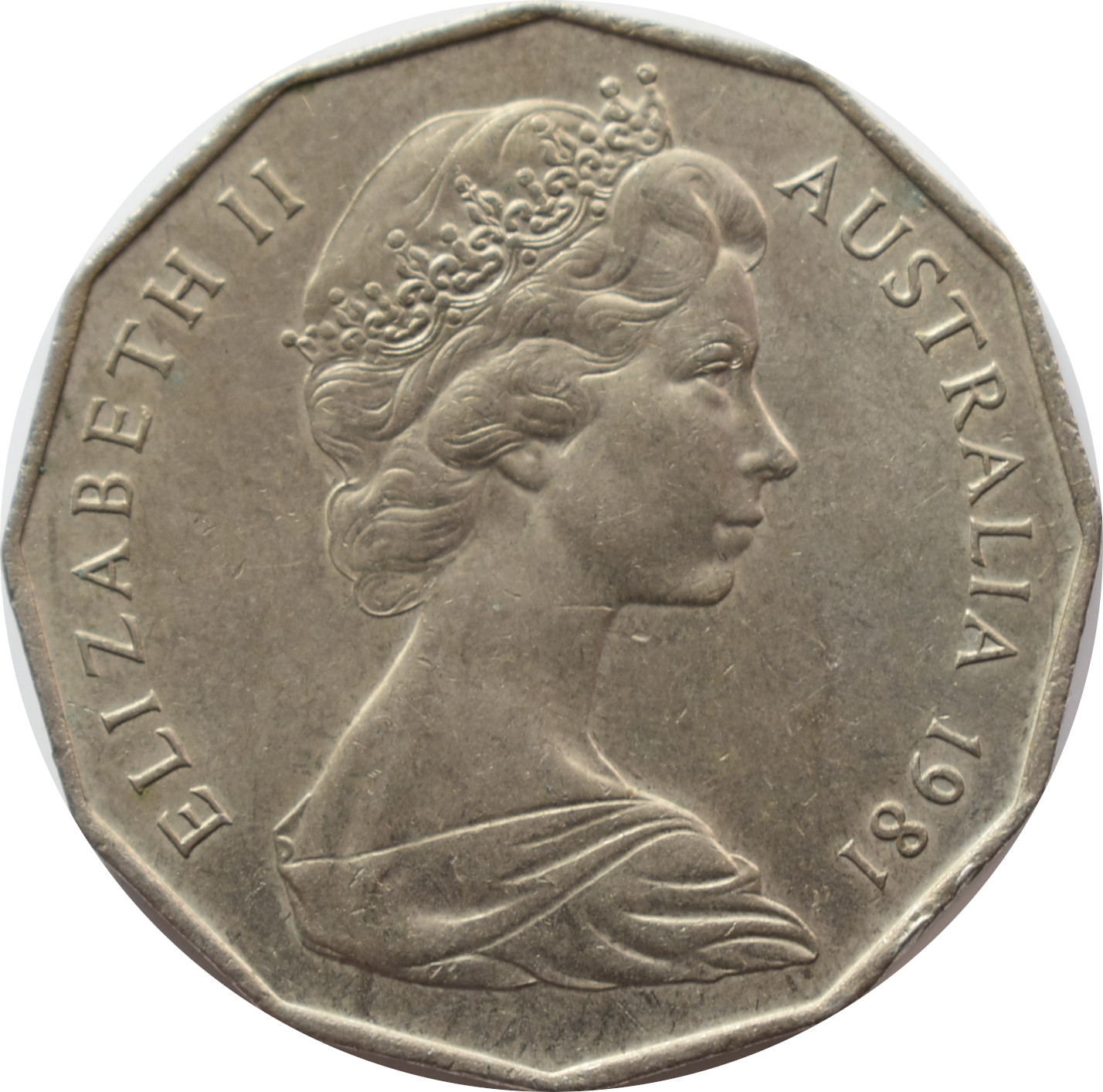 Austrália 50 Cents 1981