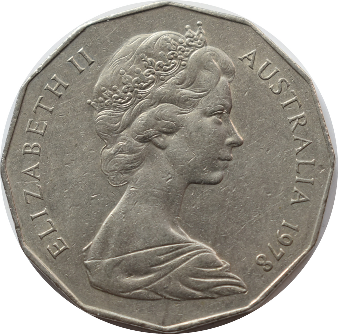 Austrália 50 Cents 1978