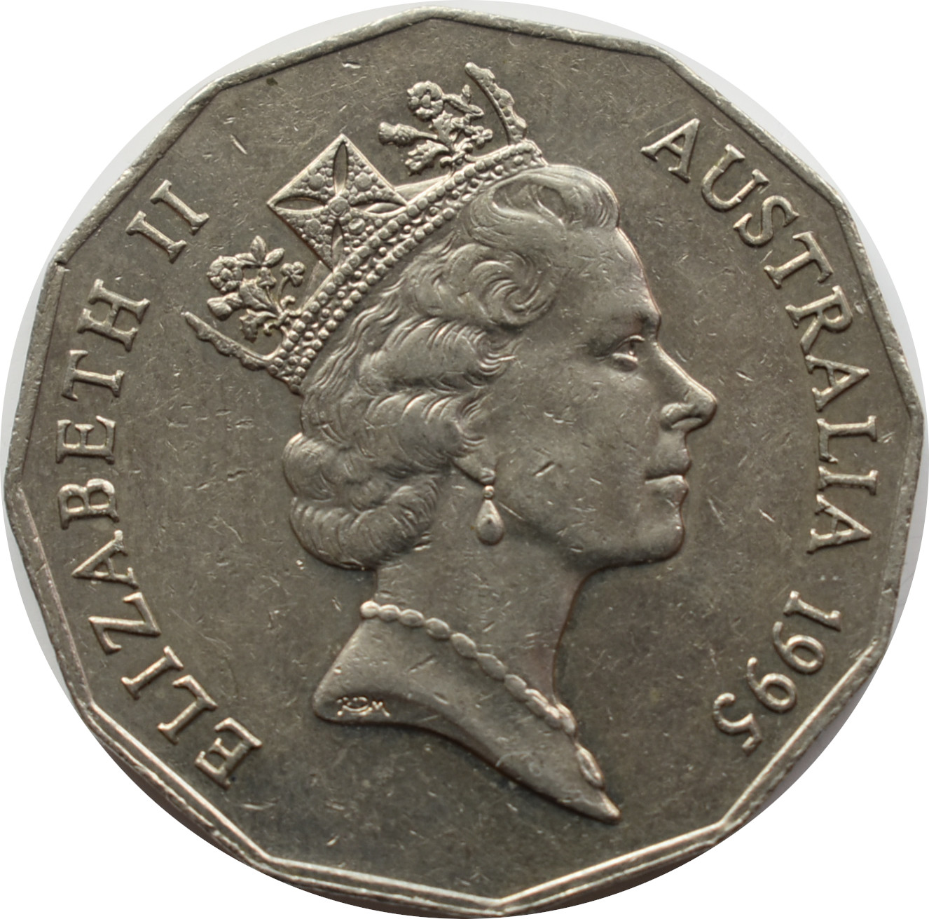 Austrália 50 Cents 1995