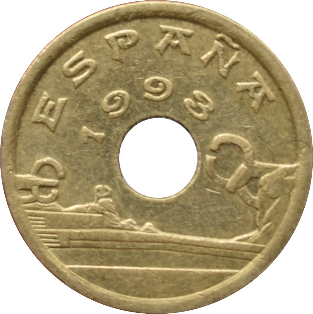 Španielsko 25 Pesetas 1993