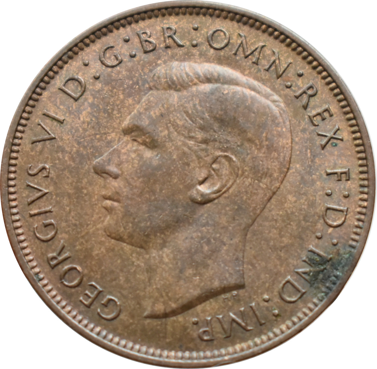 Anglicko 1 Penny 1948