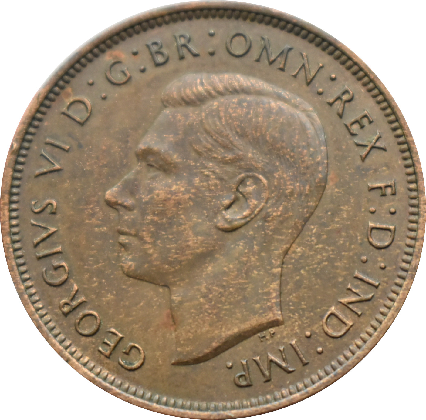 Anglicko 1 Penny 1937