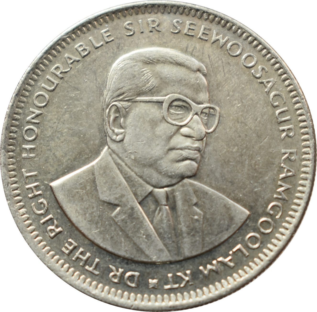 Maurícius 1 Rupee 2004