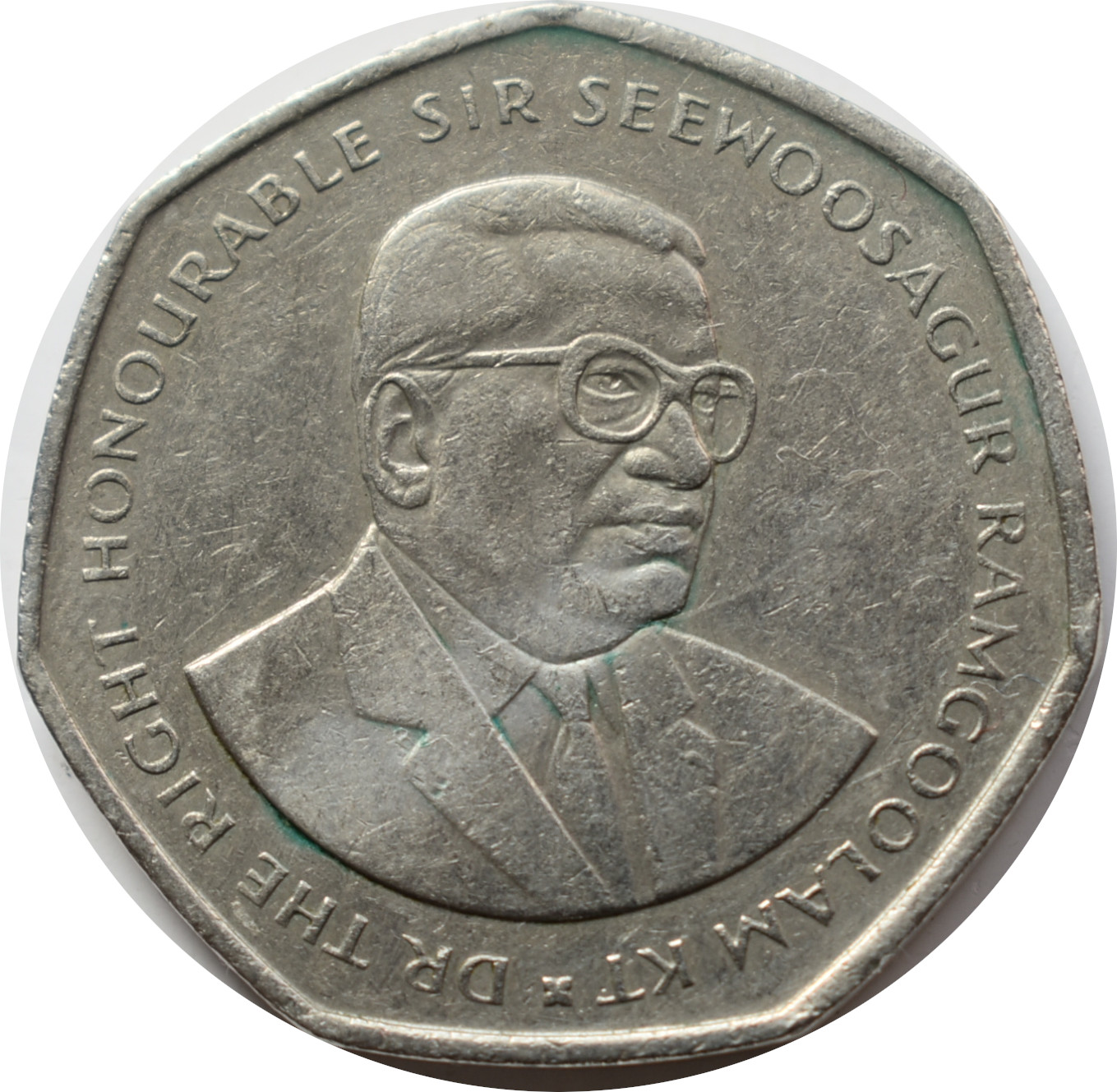 Maurícius 10 Rupees 2000