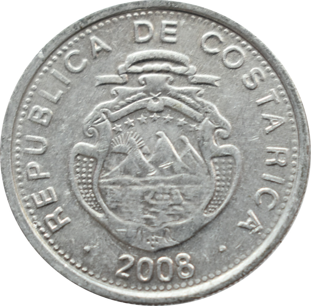 Kostarika 10 Colones 2008