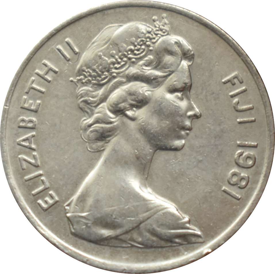 Fidži 10 Cents 1981