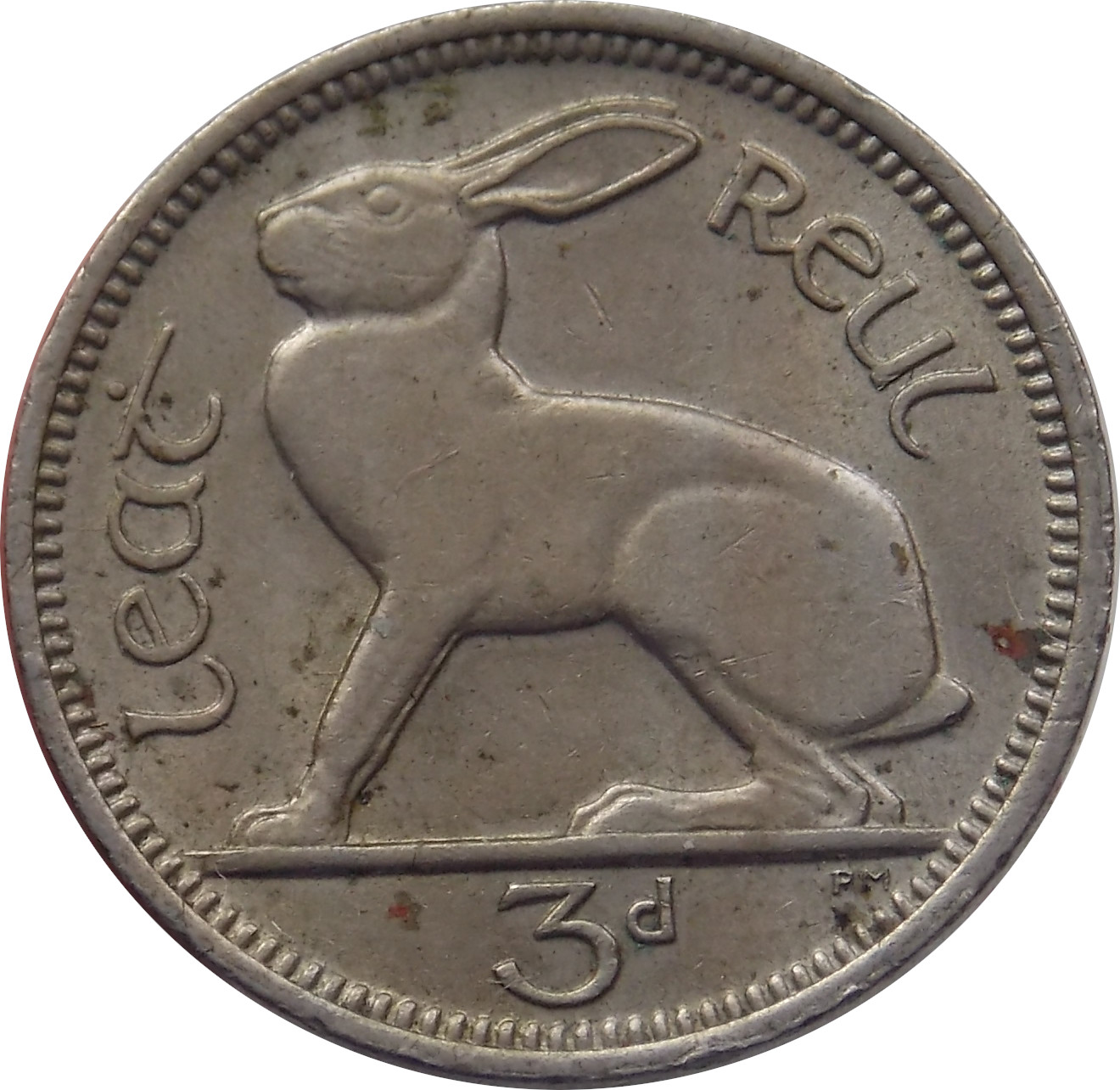 Írsko 3 Pence 1968