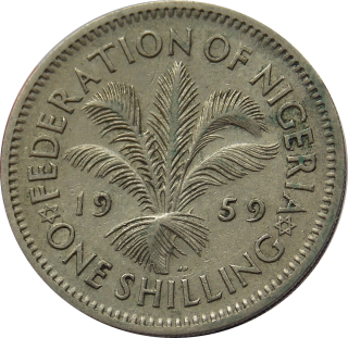 Nigéria 1 Shilling 1959