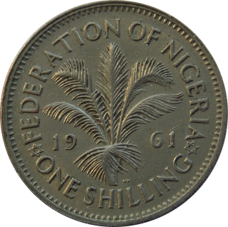 Nigéria 1 Shilling 1961