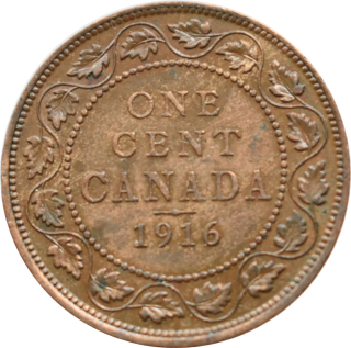 Kanada 1 Cent 1916