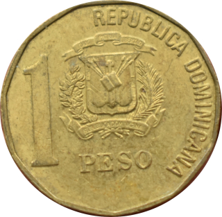 Dominikánska republika 1 Peso 1992