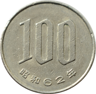 Japonsko 100 Yen 1987