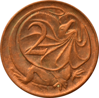 Austrália 2 Cents 1976