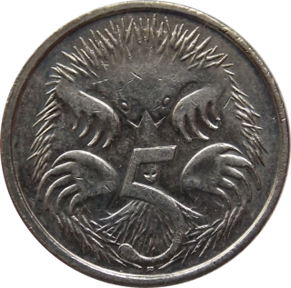 Austrália 5 Cents 2008