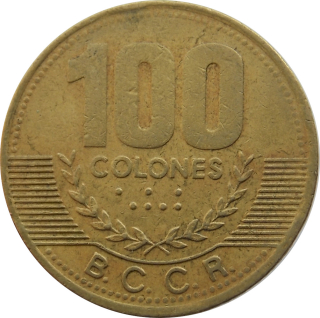 Kostarika 100 Colones 2000