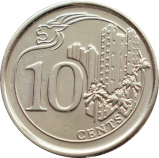 Singapur 10 Cents 2013