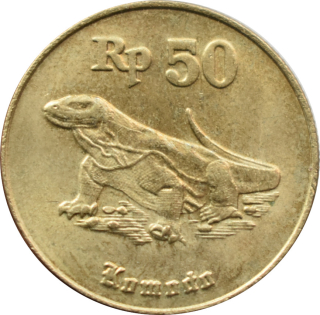 Indonézia 50 Rupiah 1998