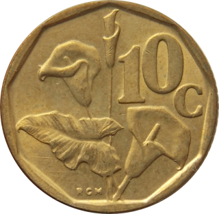 Južná Afrika 10 Cents 1991