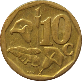 Južná Afrika 10 Cents 2010