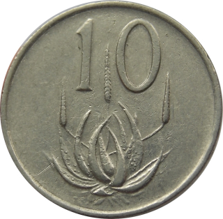 Južná Afrika 10 Cents 1975