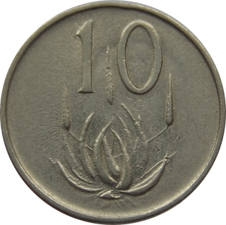 Južná Afrika 10 Cents 1965