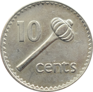 Fidži 10 Cents 1981