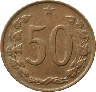 ČSSR 50 Halier 1970