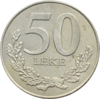 Albánsko 50 Leke 2000