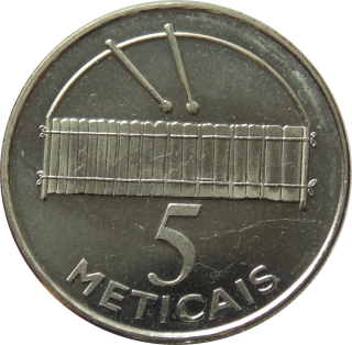 Mozambik 5 Meticais 2006