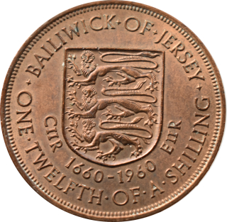 Jersey 1/12 Shilling 1960