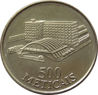 Mozambik 500 Meticais 1994