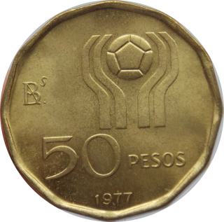 Argentína 50 Pesos 1977