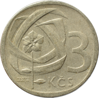 ČSSR 3 Kčs 1965