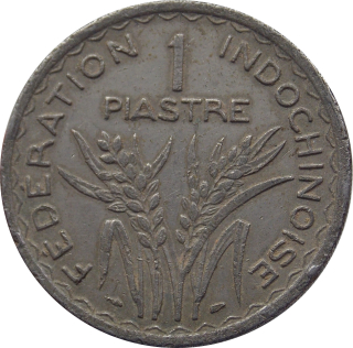 Francúzska Indočína 1 Piastre 1947