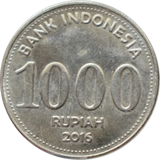 Indonézia 1000 Rupiah 2016